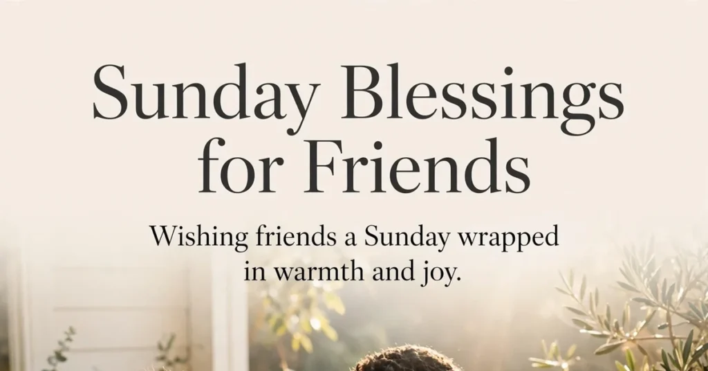 Friends sharing a peaceful Sunday morning together