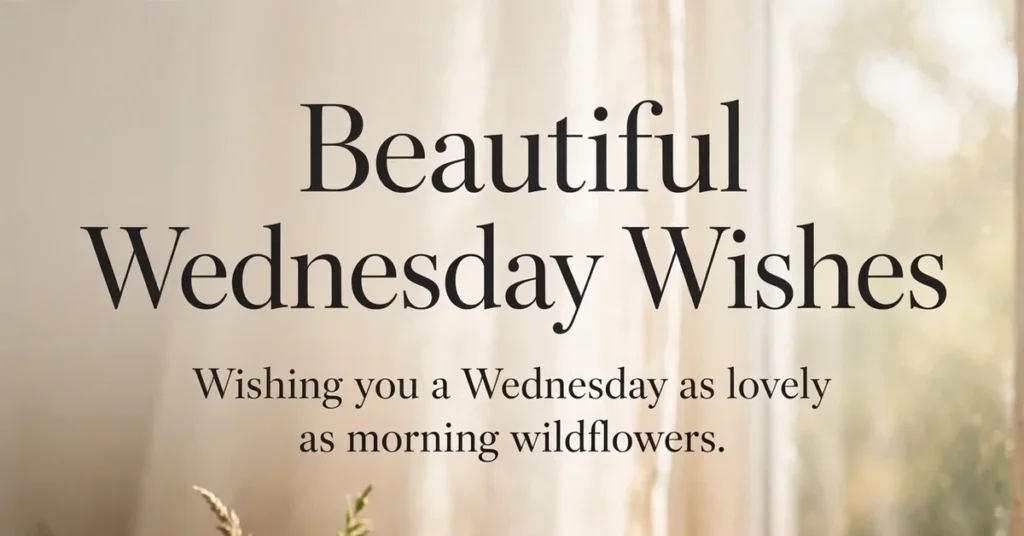 Two coffee mugs with wildflowers on a wooden table in morning light