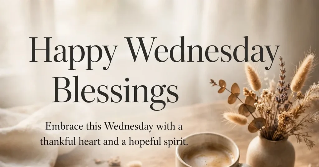Good morning Wednesday blessings of joy with a journal and coffee