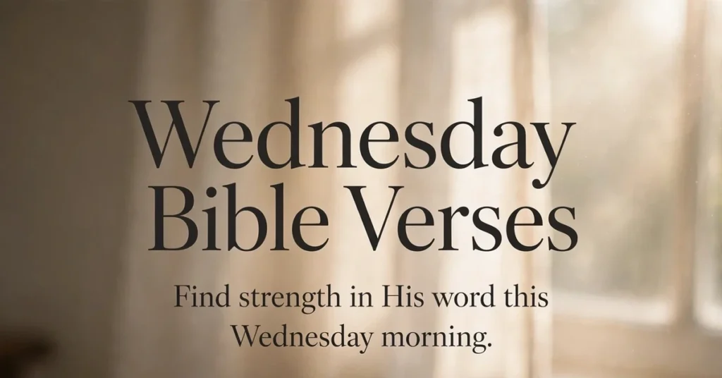 Open Bible on a wooden table in warm morning sunlight